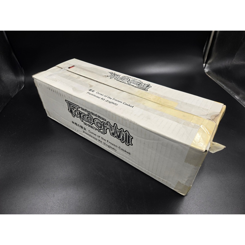 Force of Will Curse of the Frozen Casket Prerelease Kit English TCG Sealed Box